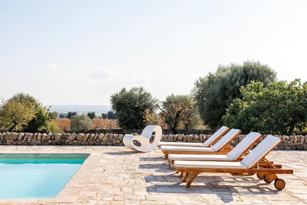 Masseria Angiulli Piccolo Contrada Angiulli 74023 Grottaglie Villa Villa Castelli Eksteriør billede